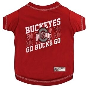 Ohio State Buckeyes Dog T-Shirt XL